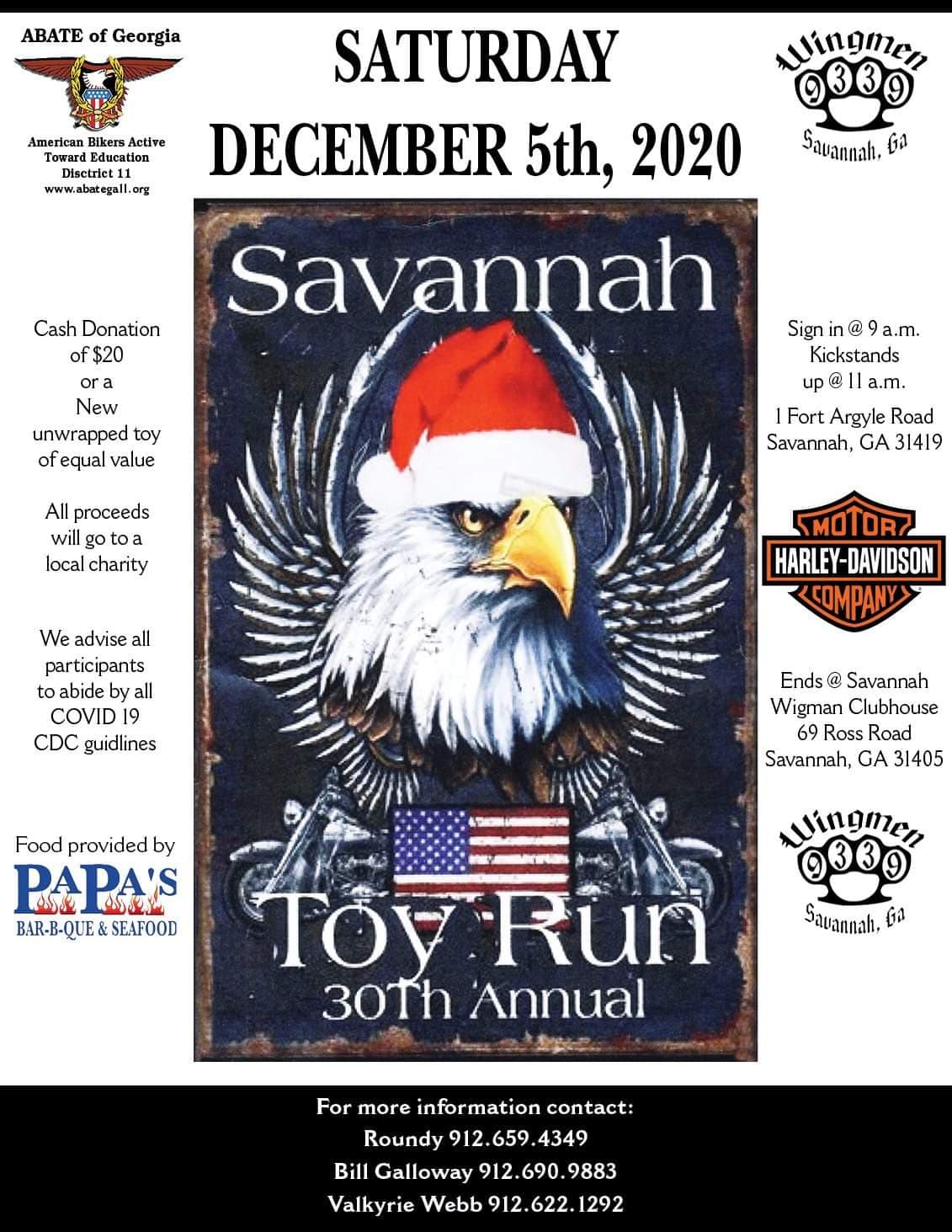 Savannah Toy Run XXX @ Savannah Harley-Davidson | Savannah | Georgia | United States