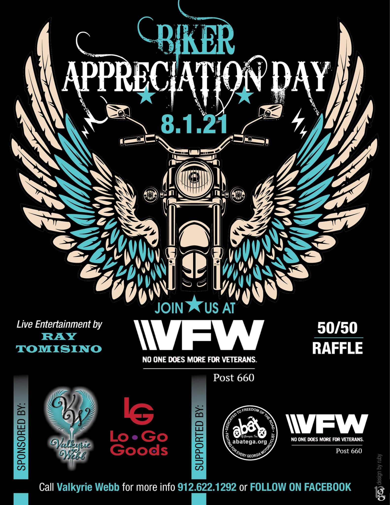 Biker Appreciation Day @ VFW Post 660 | Savannah | Georgia | United States