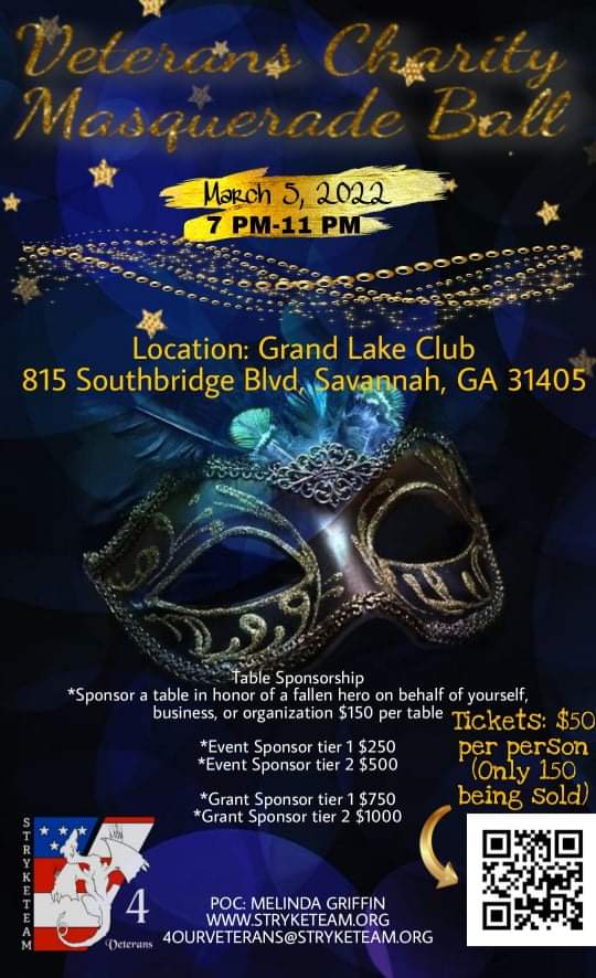 Veterans Charity Masquerade Ball @ Grand Lake Club | Auburn | Massachusetts | United States