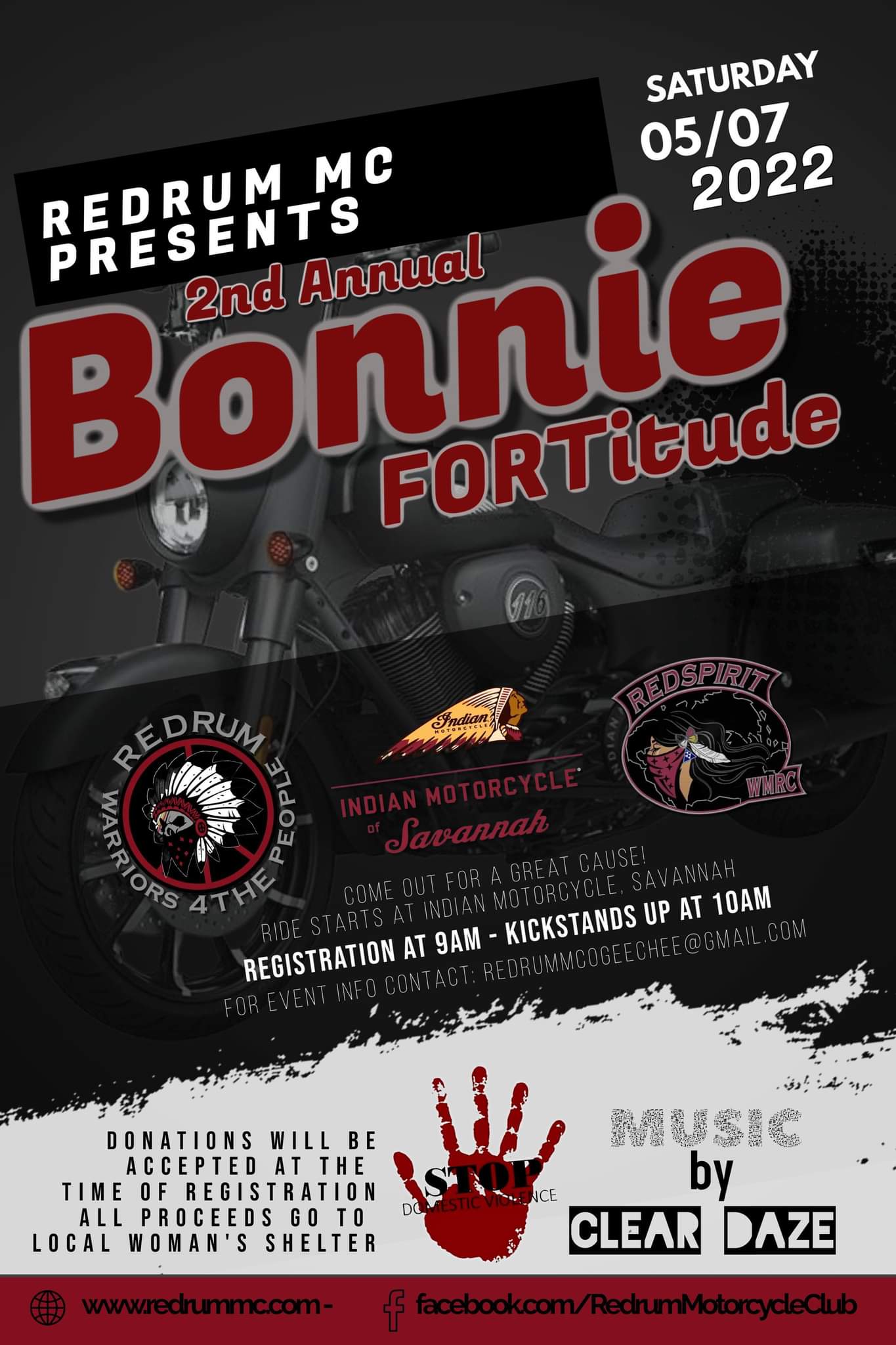 Redrum MC - 2nd Annual Bonnie FORTitude @ Indian of Savannah | Savannah | Georgia | United States
