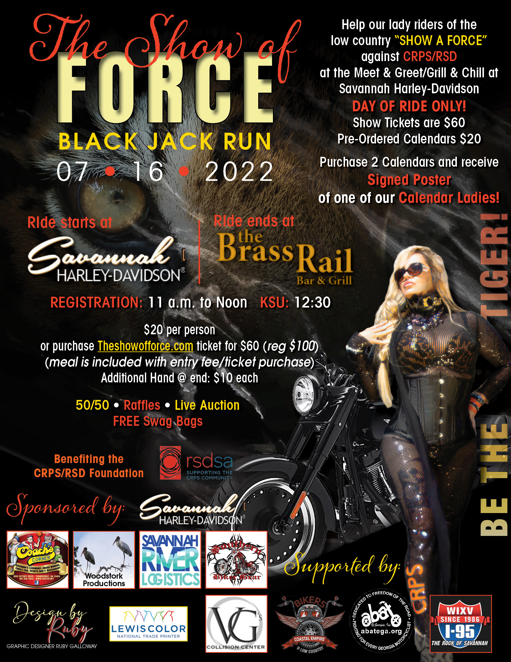 The Show of Force - Black Jack Run @ Savannah Harley-Davidson | Savannah | Georgia | United States