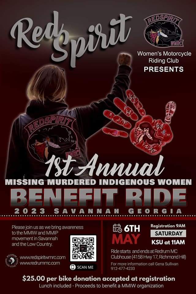 Red Spirit Inaugural Missing Injured Indigenous Women Benefit Ride @ Redrum MC Clubhouse | Murillo | Ontario | Canada