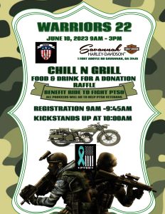 Warriors 22 - Chill 'n' Grill @ Savannah Harley-Davidson | Savannah | Georgia | United States