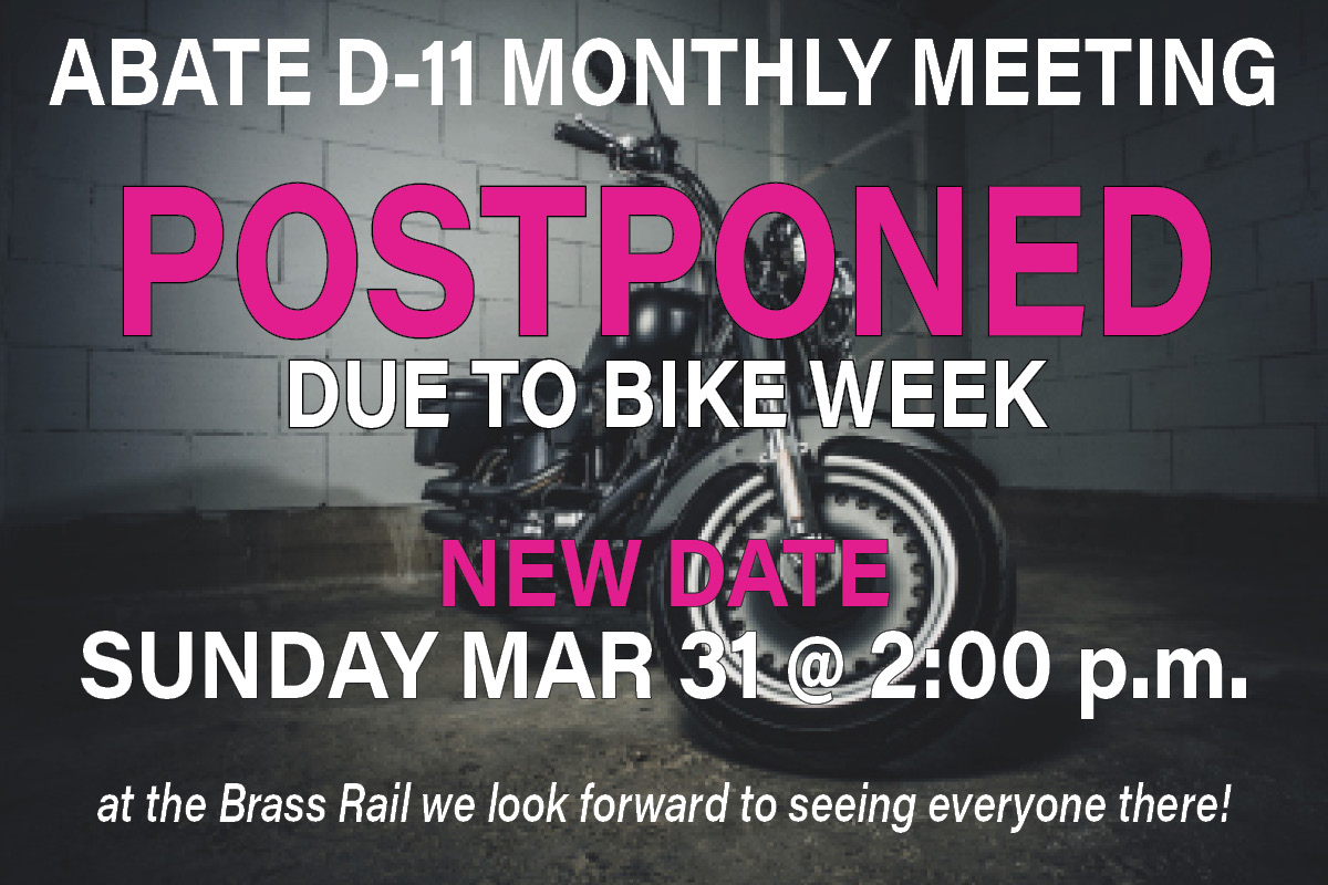 ABATE of GA, D-11 Bike Week Postponed Date @ Brass Rail | Guyton | Georgia | United States
